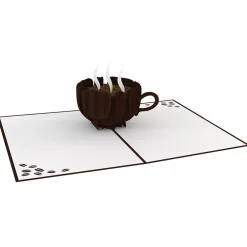 Lovepop Greeting Cards|Just Because|Coffee Cup Pop-Up Card