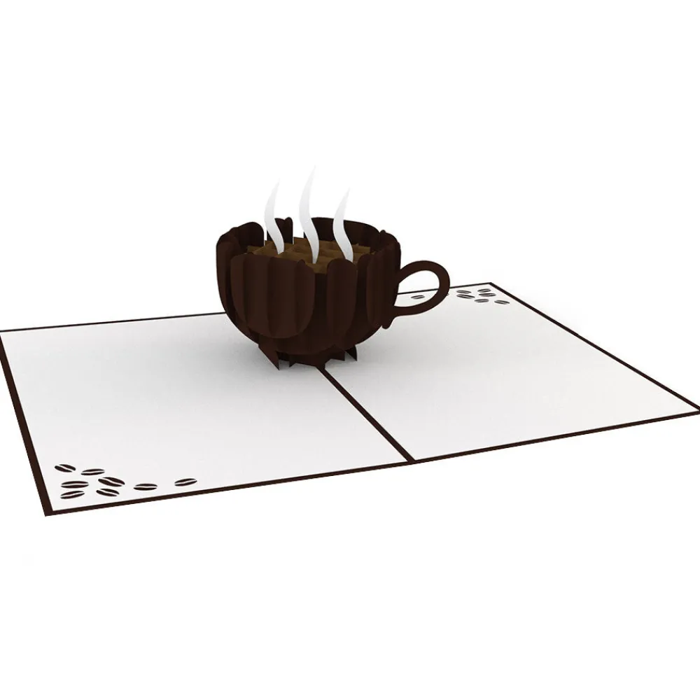 Lovepop Greeting Cards|Just Because|Coffee Cup Pop-Up Card