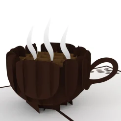 Lovepop Greeting Cards|Just Because|Coffee Cup Pop-Up Card