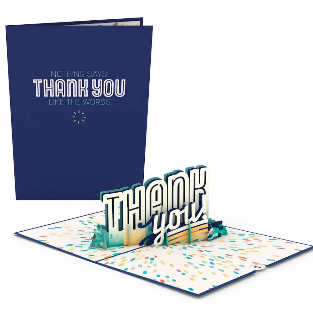 Lovepop Thank You|Teacher|Colorful Thank You Pop-Up Card