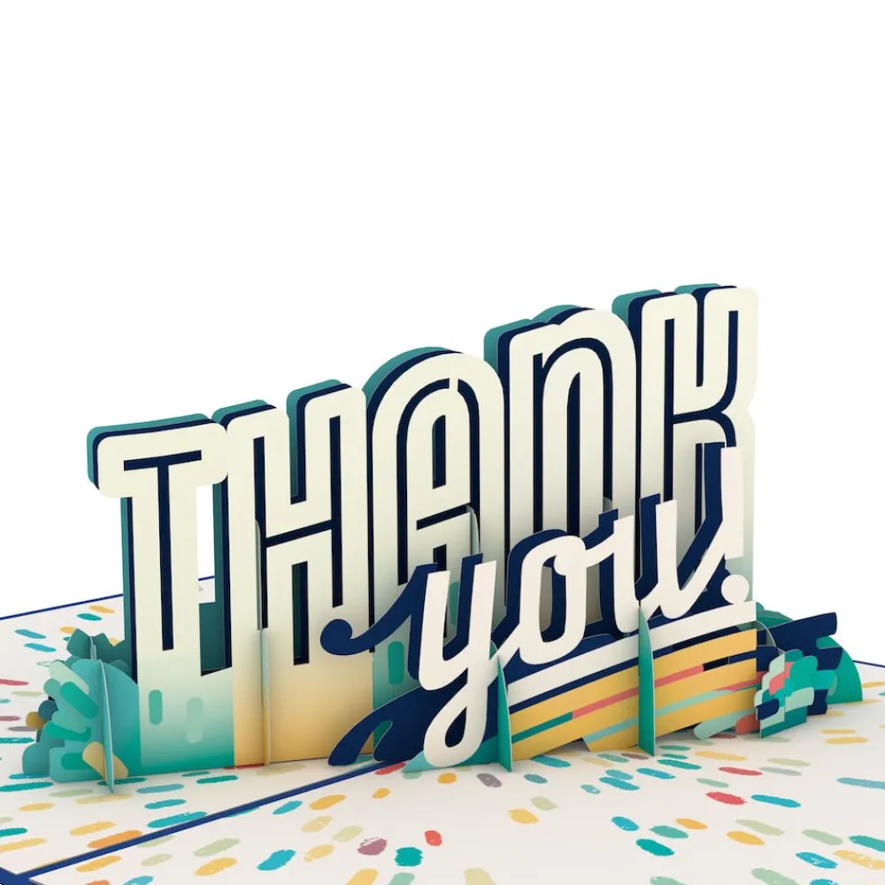 Lovepop Thank You|Teacher|Colorful Thank You Pop-Up Card