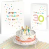 Lovepop Birthday|Confetti Cake 30th Birthday Pop-Up Card and Sentiment Set