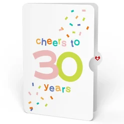 Lovepop Birthday|Confetti Cake 30th Birthday Pop-Up Card and Sentiment Set