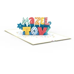 Lovepop Congratulations|Religious|Confetti Mazel Tov Pop-Up Card