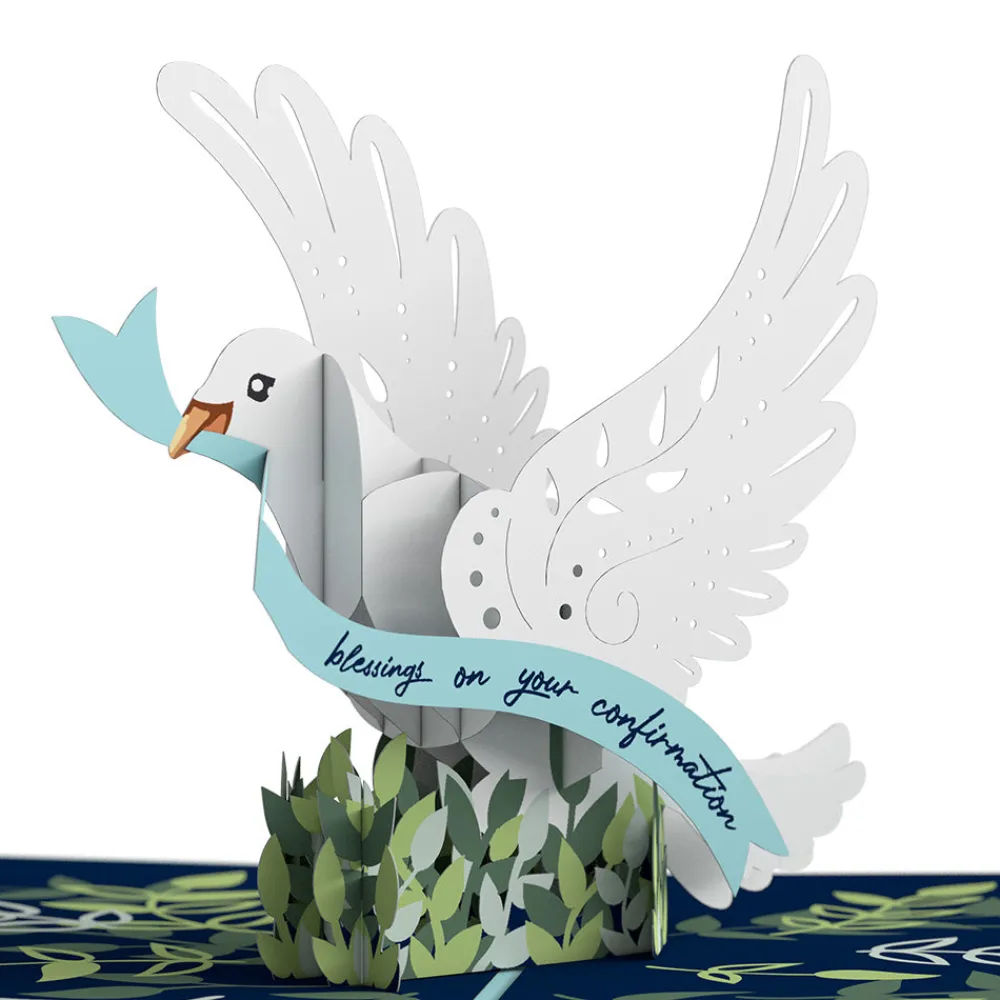 Lovepop Greeting Cards|Religious|Confirmation Dove Pop-Up Card