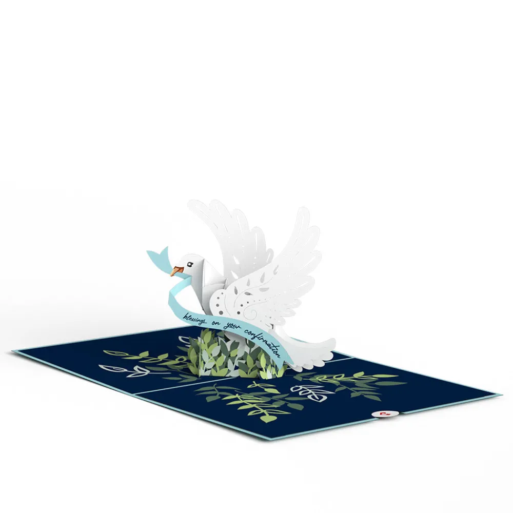 Lovepop Greeting Cards|Religious|Confirmation Dove Pop-Up Card