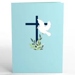 Lovepop Greeting Cards|Religious|Confirmation Dove Pop-Up Card
