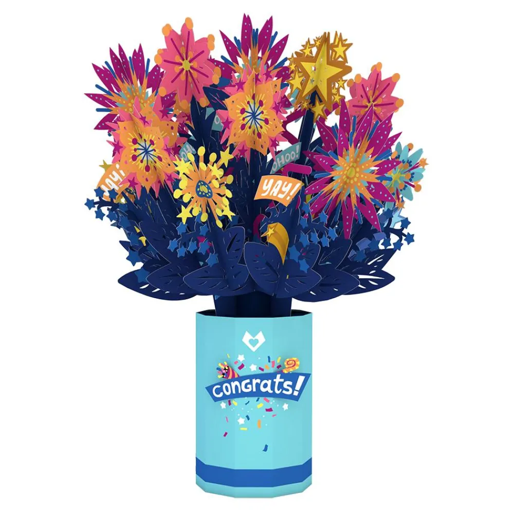 Lovepop Pop-Up Bouquets|Card & Gift Bundles|Congrats Bundle