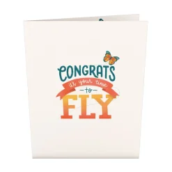 Lovepop Congratulations|Graduation|Congrats Butterfly: Paperpop® Card