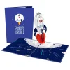 Lovepop Congratulations|Graduation|Congrats Rocketship Pop-Up Card