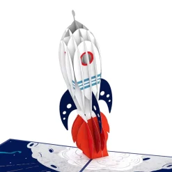 Lovepop Congratulations|Graduation|Congrats Rocketship Pop-Up Card