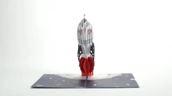 Lovepop Congratulations|Graduation|Congrats Rocketship Pop-Up Card