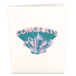 Lovepop Greeting Cards|Congratulations|Congrats You Rock: Paperpop Card®