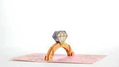 Lovepop Congratulations|Wedding|Congratulations Engagement Ring Pop-Up Card