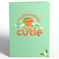 Lovepop Baby|Congratulations|Congratulations On Your Cutie New Baby Pop-Up Card