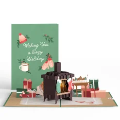 Lovepop Greeting Cards|Christmas 12/25|Cozy Holiday Pop-Up Card