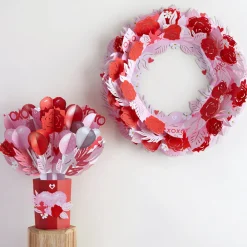 Lovepop Pop-Up Bouquets|Card & Gift Bundles|Cupid’s Valentine Wreath & XOXO Love Balloon Bouquet Bundle