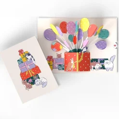 Lovepop Birthday|Curious Cats Birthday Pop-Up Card