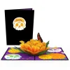 Lovepop Halloween 10/31|Día de los Muertos Marigold Pop-Up Card
