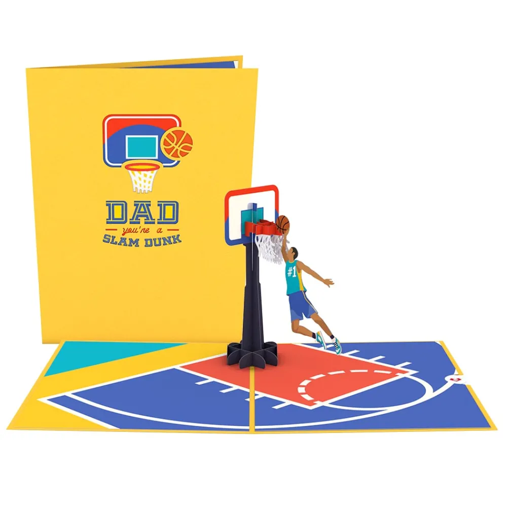Lovepop Father'S Day 6/15|Dad|Dad's Slam Dunk Pop-Up Card