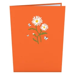 Lovepop Greeting Cards|Just Because|Daisies with Monarch Butterfly Pop-Up Card