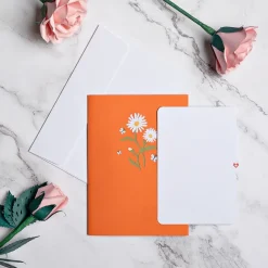 Lovepop Greeting Cards|Just Because|Daisies with Monarch Butterfly Pop-Up Card