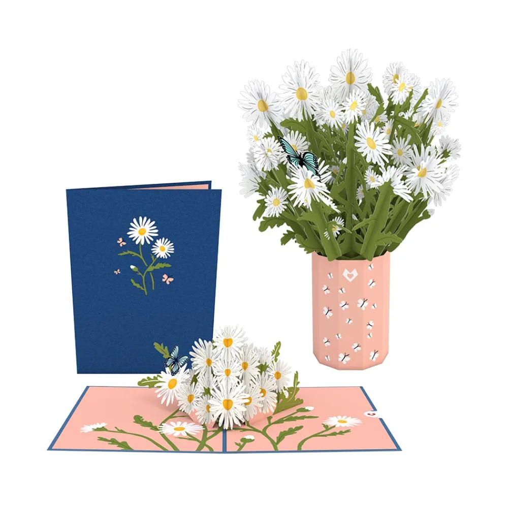 Lovepop Pop-Up Bouquets|Card & Gift Bundles|Daisy Bundle