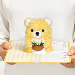 Lovepop Pop-Up Bouquets|Card & Gift Bundles|Daisy Greetings Plushpop Card and Bouquet Bundle