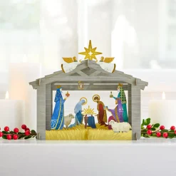 Lovepop Decor|Religious|Decorative Nativity Scene Pop-Up Gift