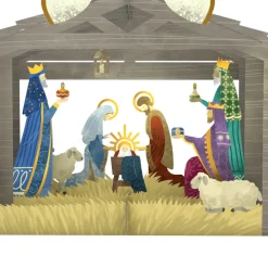 Lovepop Decor|Religious|Decorative Nativity Scene Pop-Up Gift