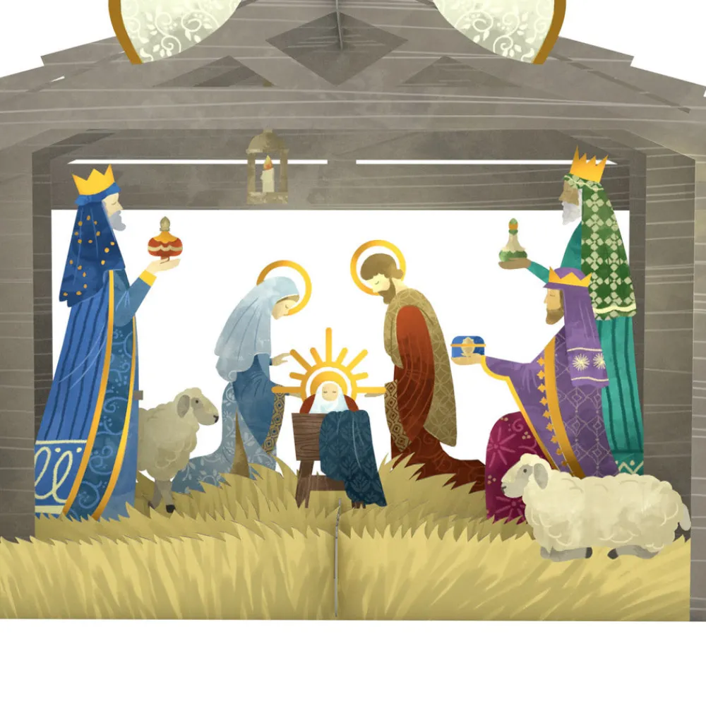 Lovepop Decor|Religious|Decorative Nativity Scene Pop-Up Gift