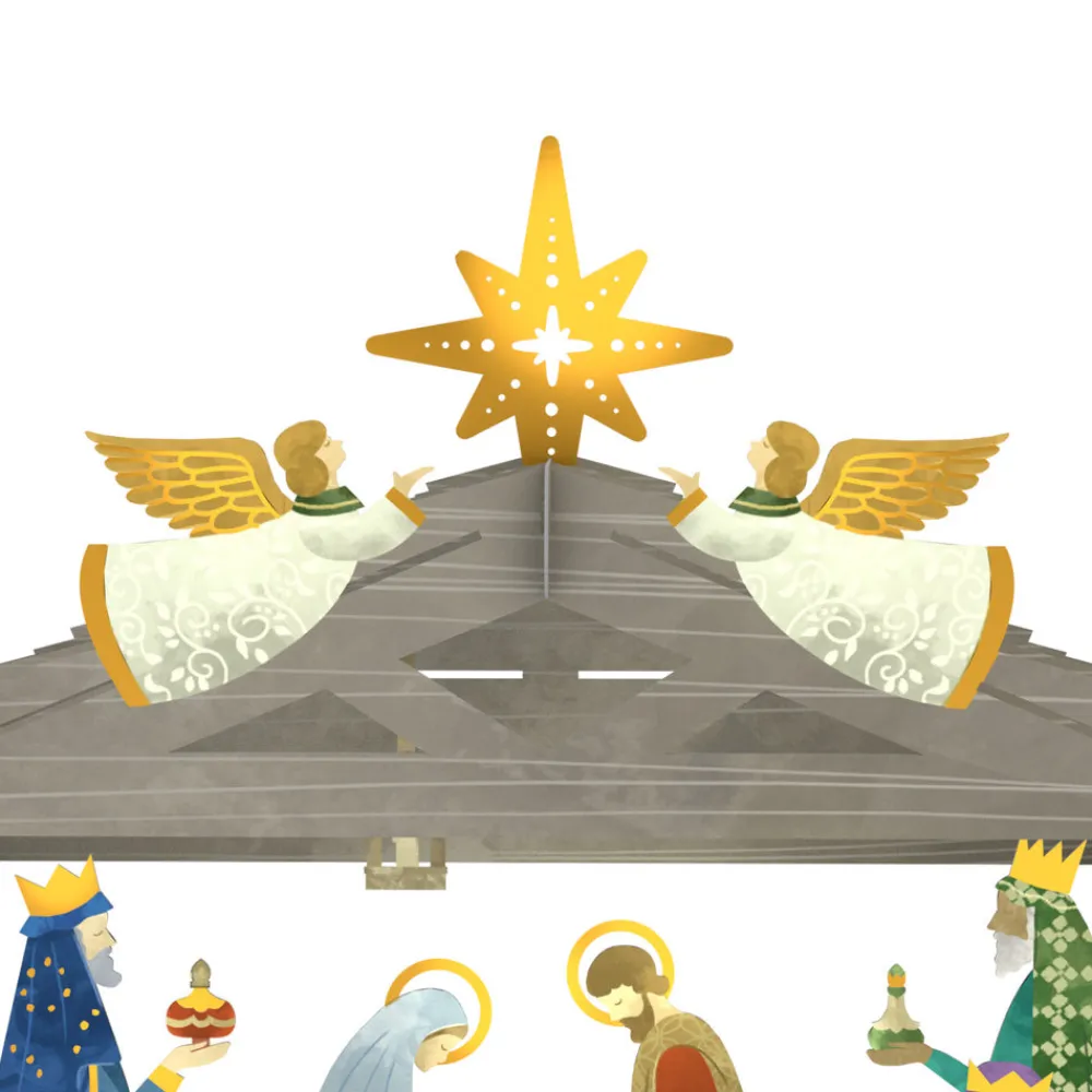 Lovepop Decor|Religious|Decorative Nativity Scene Pop-Up Gift