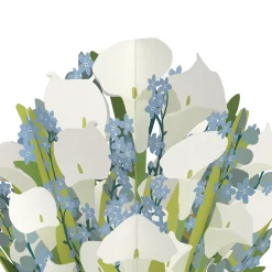Lovepop Pop-Up Bouquets|Decor|Deepest Sympathy Calla Lilly Bouquet