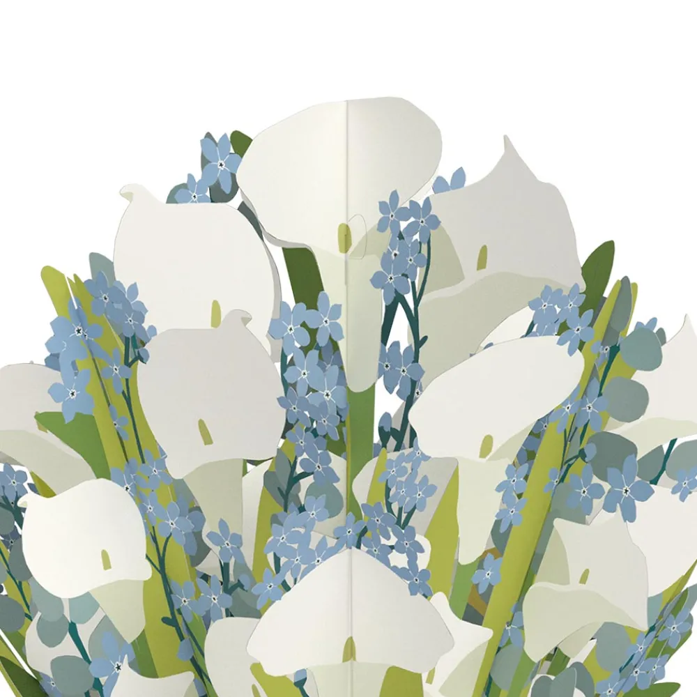 Lovepop Pop-Up Bouquets|Decor|Deepest Sympathy Calla Lilly Bouquet