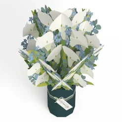 Lovepop Pop-Up Bouquets|Decor|Deepest Sympathy Calla Lilly Bouquet
