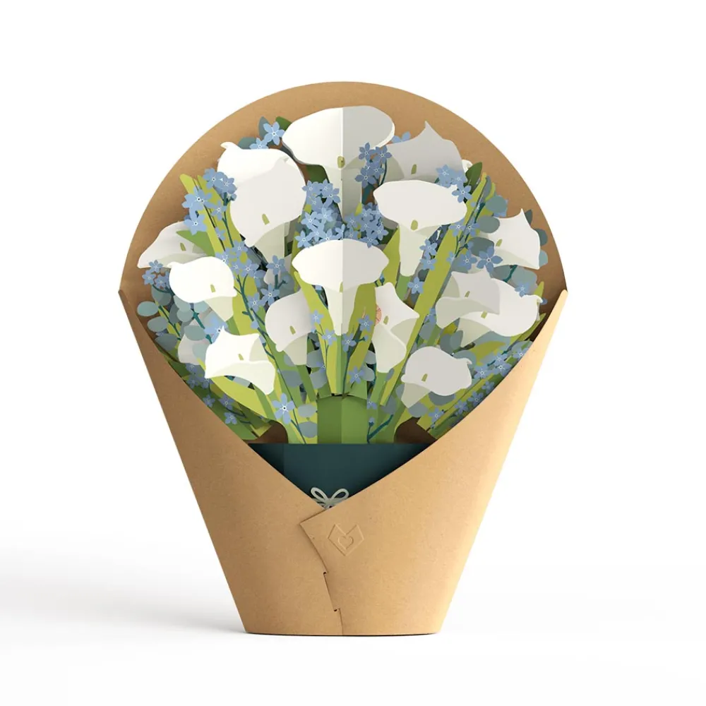 Lovepop Pop-Up Bouquets|Decor|Deepest Sympathy Calla Lilly Bouquet