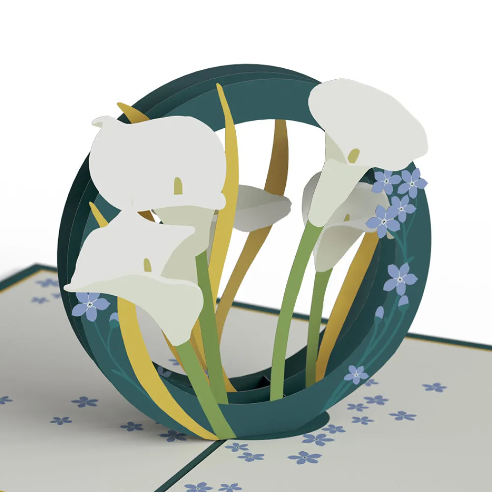 Lovepop Pop-Up Bouquets|Card & Gift Bundles|Deepest Sympathy Pop-Up Card & Bouquet Bundle