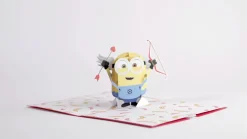 Lovepop Greeting Cards|Anniversary|Despicable Me Minions Bananas For You Pop-Up Card