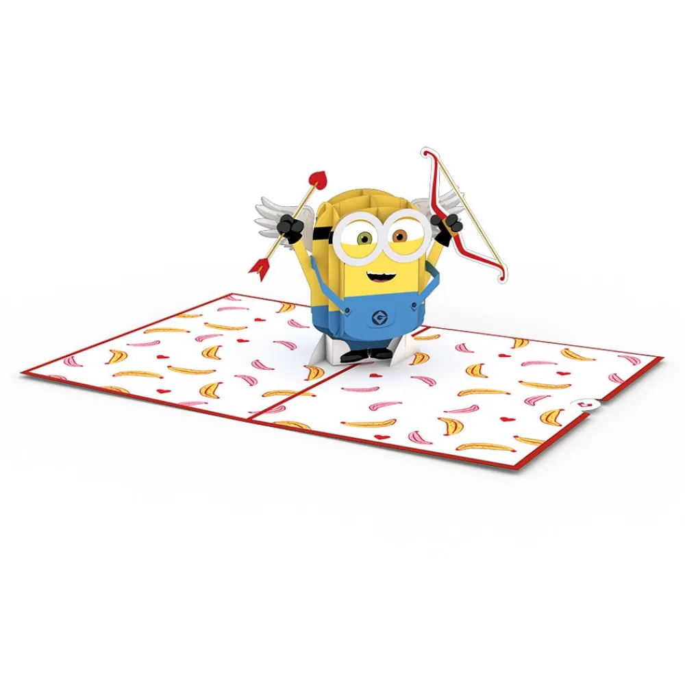 Lovepop Greeting Cards|Anniversary|Despicable Me Minions Bananas For You Pop-Up Card