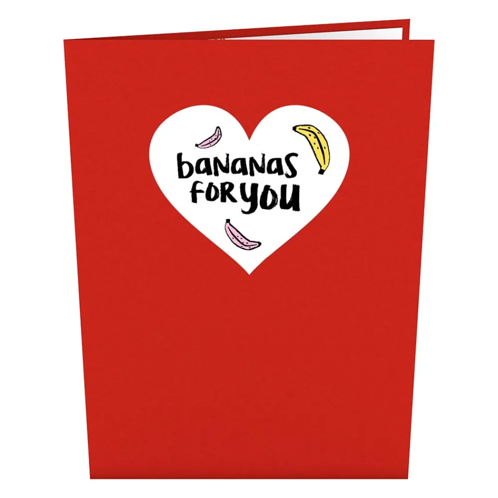 Lovepop Greeting Cards|Anniversary|Despicable Me Minions Bananas For You Pop-Up Card
