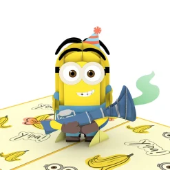 Lovepop Birthday|Kids|Despicable Me Minions Birthday Surprise Pop-Up Card