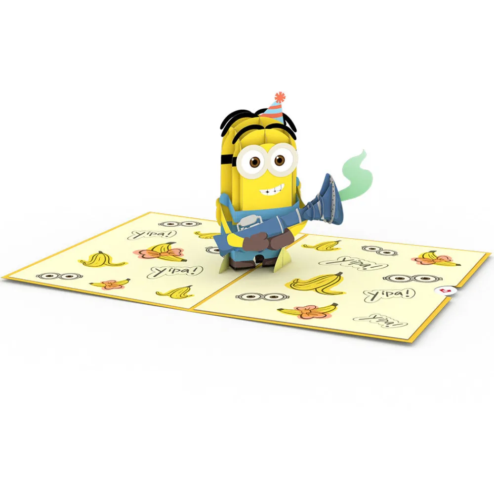 Lovepop Birthday|Kids|Despicable Me Minions Birthday Surprise Pop-Up Card