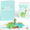 Lovepop Birthday|Dad|Dinosaurs Birthday Pop-Up Card and Sentiment Set for Dad