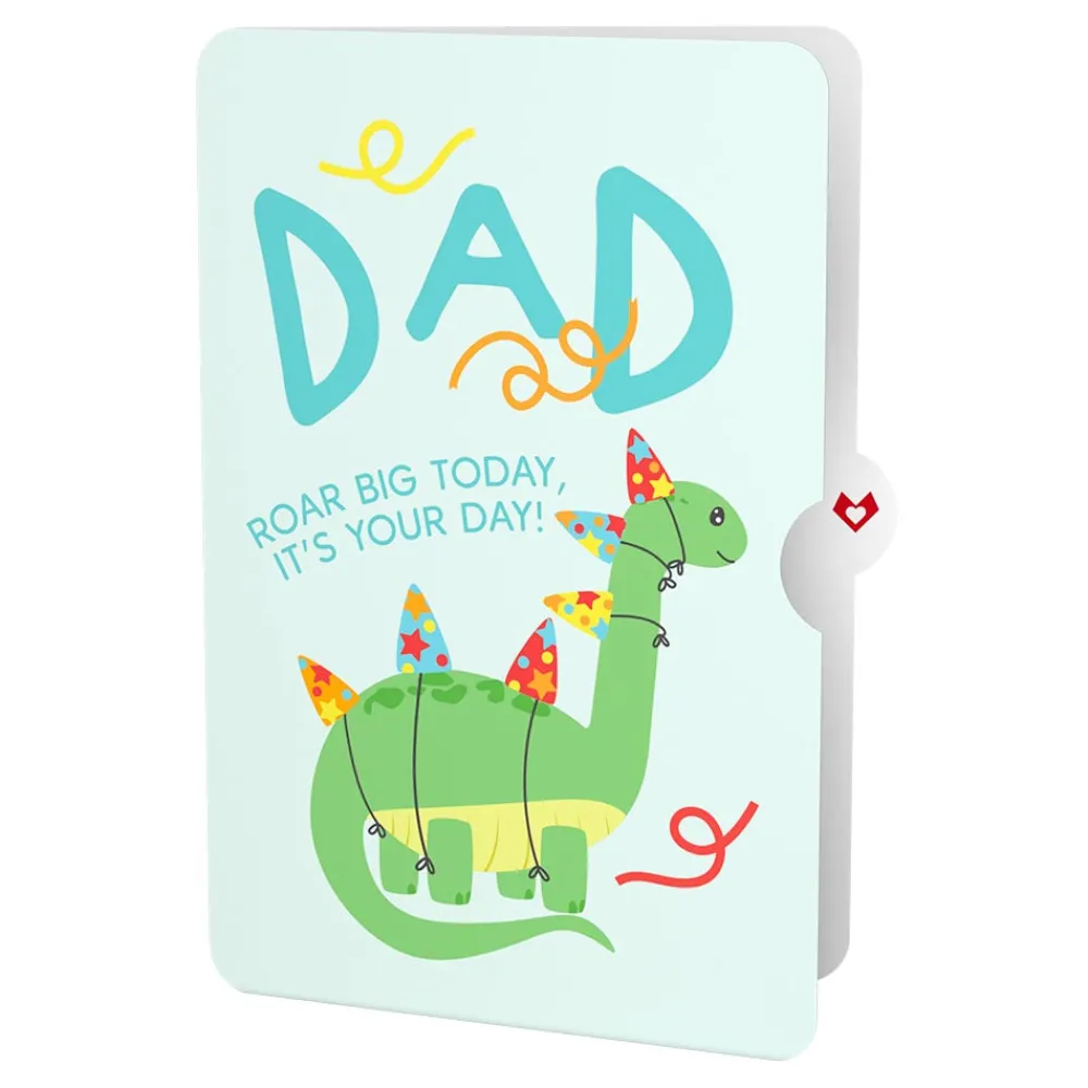 Lovepop Birthday|Dad|Dinosaurs Birthday Pop-Up Card and Sentiment Set for Dad