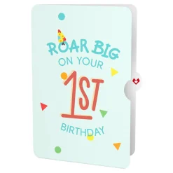 Lovepop Birthday|Dinosaurs 1st Birthday Pop-Up Card and Sentiment Set