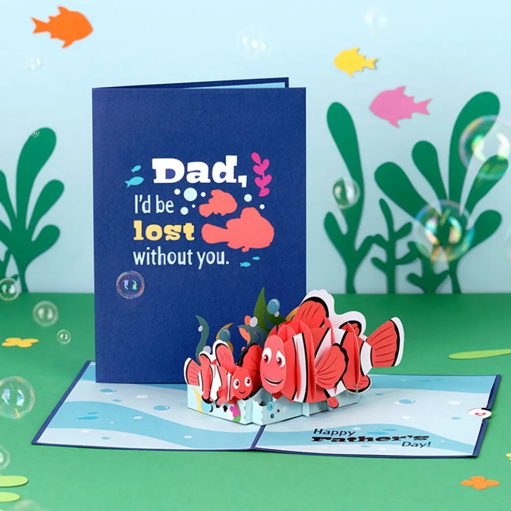Lovepop Father'S Day 6/15|Dad|Disney and Pixar Finding Nemo Father's Day Pop-Up Card