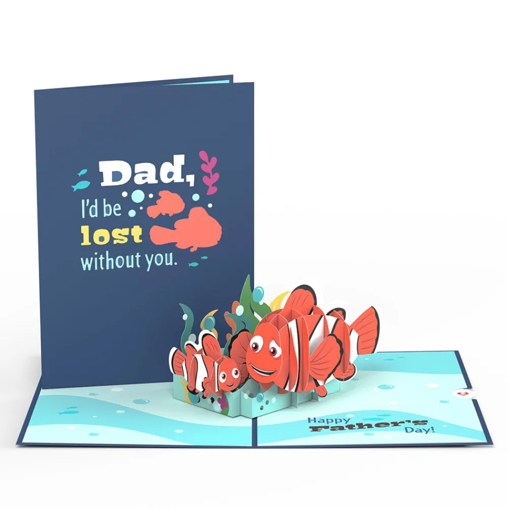 Lovepop Father'S Day 6/15|Dad|Disney and Pixar Finding Nemo Father's Day Pop-Up Card