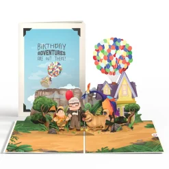 Lovepop Greeting Cards|Birthday|Disney and Pixar Up Birthday Adventures Pop-Up Card