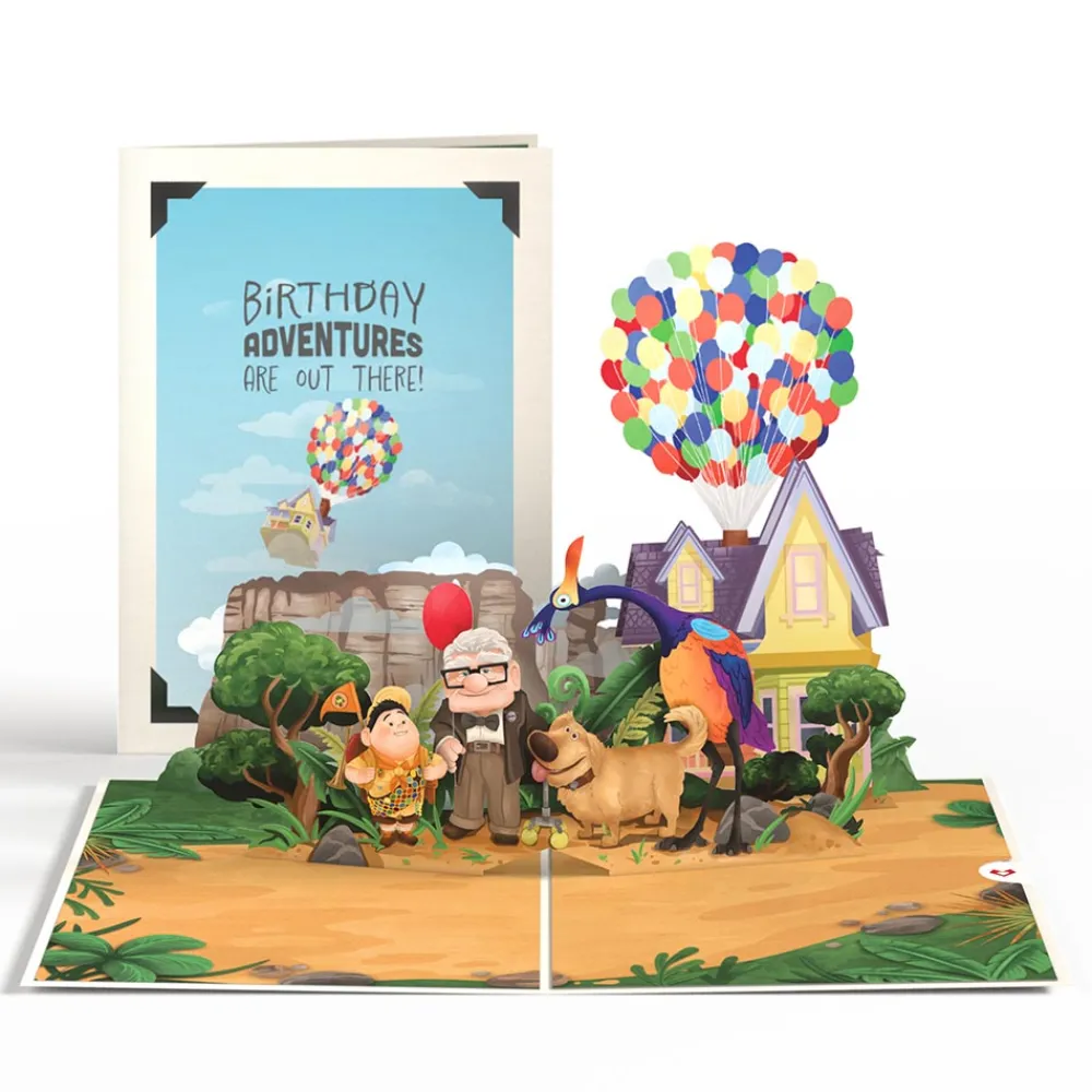 Lovepop Greeting Cards|Birthday|Disney and Pixar Up Birthday Adventures Pop-Up Card
