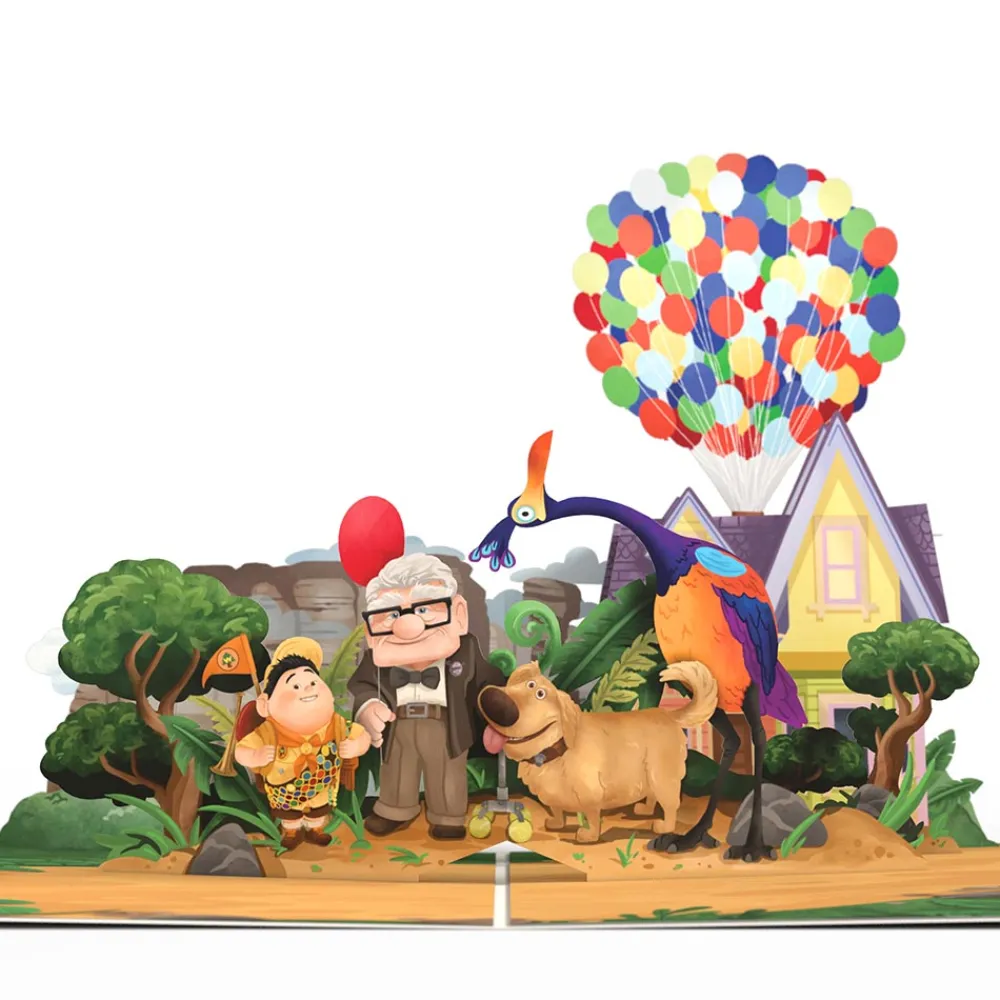 Lovepop Greeting Cards|Birthday|Disney and Pixar Up Birthday Adventures Pop-Up Card